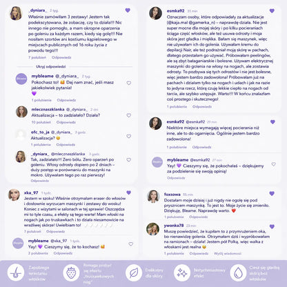 Depilator z kryształkami Zolven Bleame