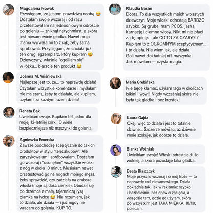 Depilator z kryształkami Zolven Bleame