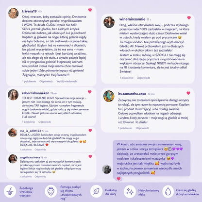 Depilator z kryształkami Zolven Bleame
