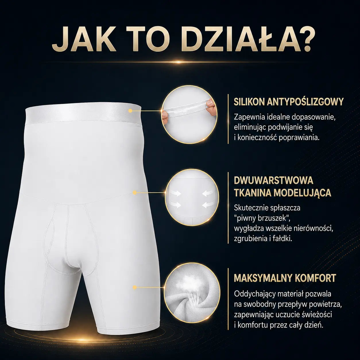 Jak działa koszulka modelująca ZolvenFit